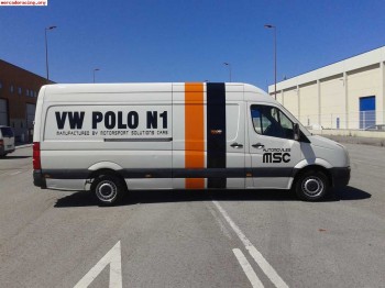 Furgon vw crafter - extra largo -