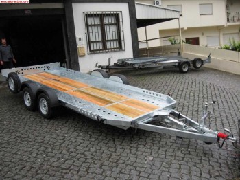 Vendo remolque portacoches lusomotors, basculante
