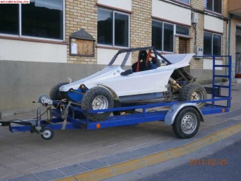 Remolque jucal para car cross