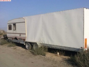 Vendo remolque de 8,50  de caja carrrozado