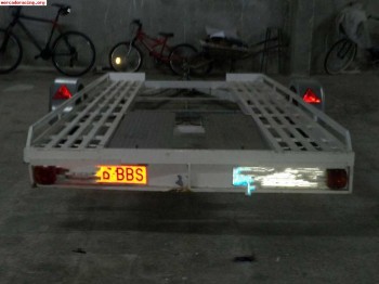 Vendo o canvio remolque portacoches.