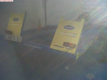 Plataforma portacoches hasta 750 kg con freno inercia y basc