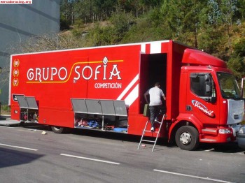 Fantastico camión asistencia dos vehuculos  motorhome