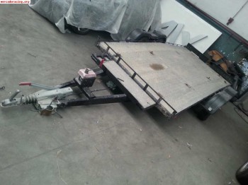 Se vende plataforma portacoches