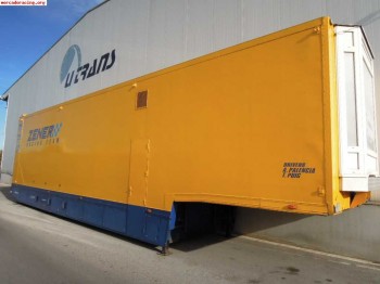 Semi remolque para competición