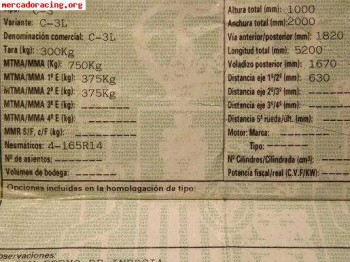 Vendo plataforma 750 kg