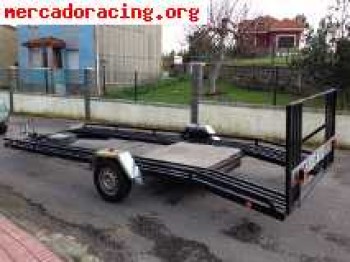 Vendo remolque 750 m.m.a. portacoches