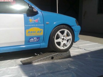  compra venta de coches de rally  juego de 2 rampas concabas