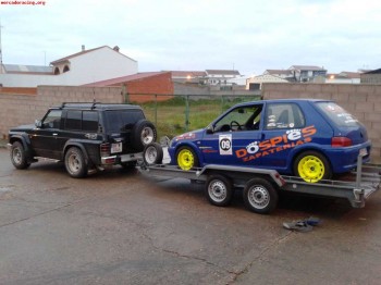 Vendo plataforma muy nueva doble eje buen precio