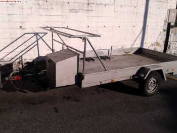Remolque 1 eje con freno inercia para carcross 950€
