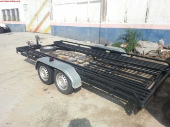 Remolque portacoches de 2 ejes