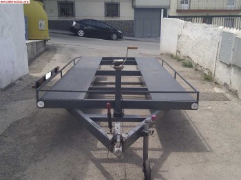 Remolque portacoches documentado 750 kg  900e