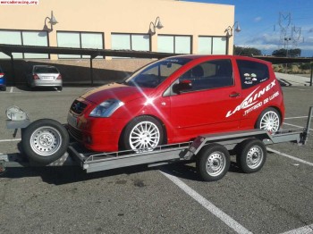 Plataforma portacoches como nueva se cambia por saxo 106