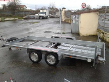 Remolque portacoches marca jalon muy nuevo