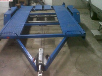 Remolque portacoches descansabacas