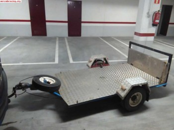Remolque motos y quad ,330€,documentado