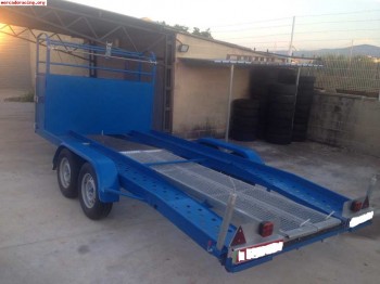 Se vende plataforma doble eje , 5 metros. 2013 poco uso