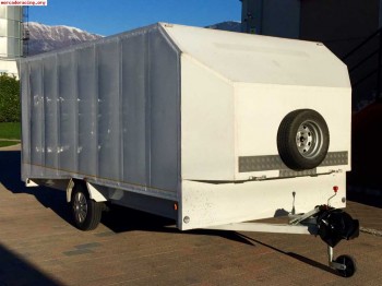 Rimorchio turatello furgonato coibentato officina mobile