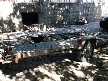 Remolque plataforma 750kg con freno