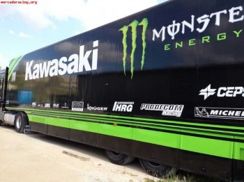 Camion vivienda-taller motos tractora renault mjaa