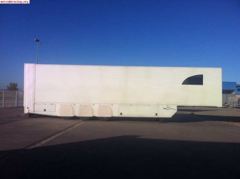 Semiremolque 13,60m con puerta dhollandia