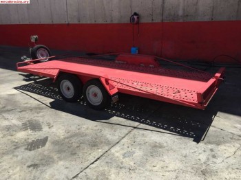 Remolque portacoches 2 ejes