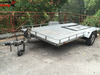 Se vende plataforma remolque portacoches