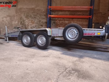 Se vende remolque portacoches marca remolques rodríguez. mmt