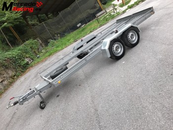 Remolque portacoches plataforma