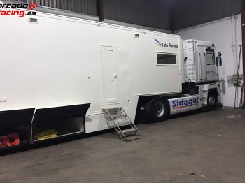 Trailer completo-motorhome para asistencia