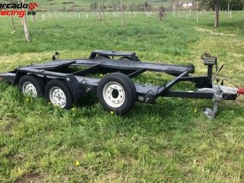 Vendo remolque portavehículos marca descansabacas, modelo jr