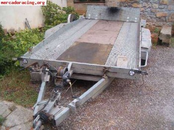 Vendo remolque de doble eje