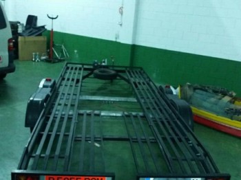 Remolque jucal 1500kg 4.5 metros