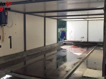 Remolque cerrado 2 ejes asturias 