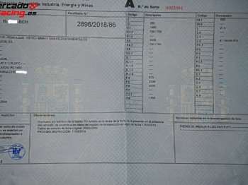 Se vende documentacion de remolque portacoches