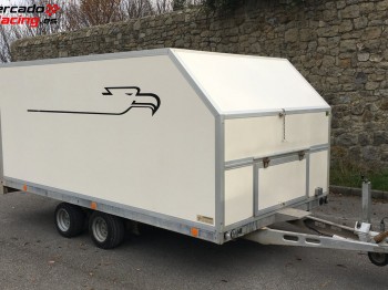Remolque portacoches carrozado