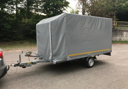 Rimorchio trasporto monoposto