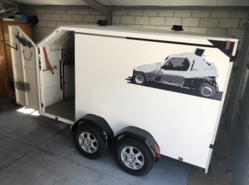 Remolque carrozado kartcross