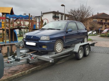 Remolque porta coches basculante