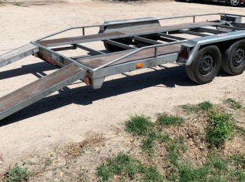 Remolque porta coches/portamotos