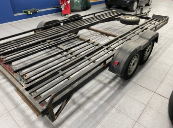 Se vende remolque  dos ejes 1500kg.