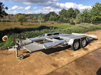 Remolque portavehiculos 2 ejes