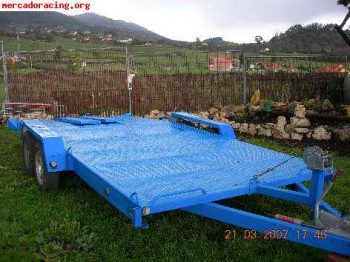 Vendo remolque de dos ejes