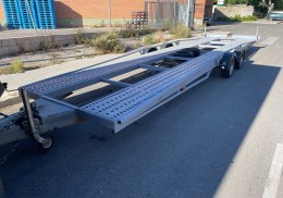 Se vende remolque doble de 9,20 metros y de 3500kg