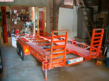 Se vende plataforma de doble eje