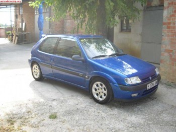  cambio por coche de rallyes saxo vts 90cv del 99