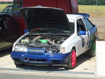 Ford sierra xr4 slalom drift