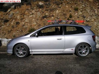 Cambio honda civic por coche de rallyes.
