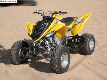 Cambio quad yamaha raptor 700 ediccion especial.