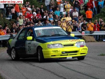 Cambio escort cosworth t35 de serie por coche de rallye